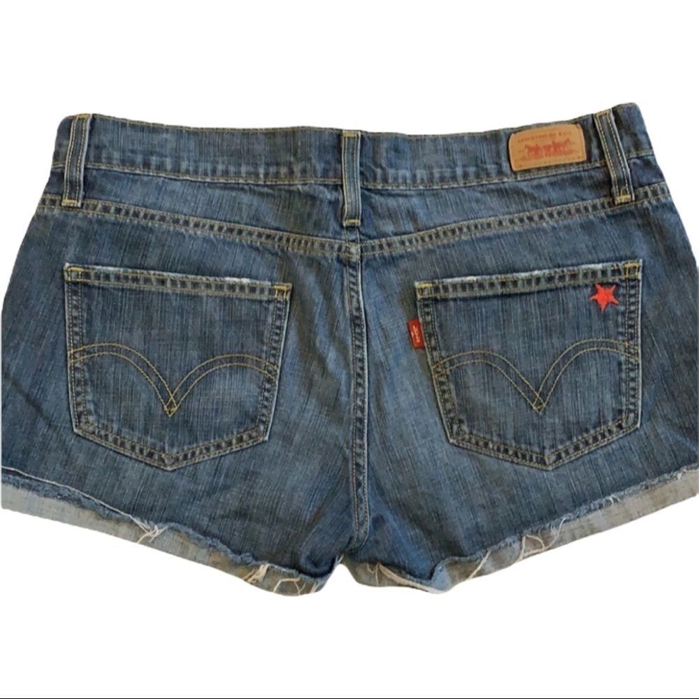 Levi blue Jean shorts